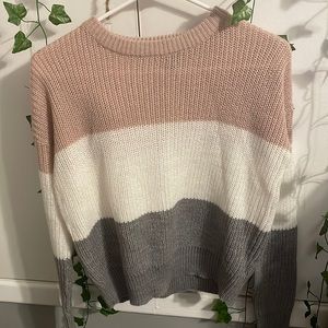 Super Cute Urban Heritage Striped Fall Sweater